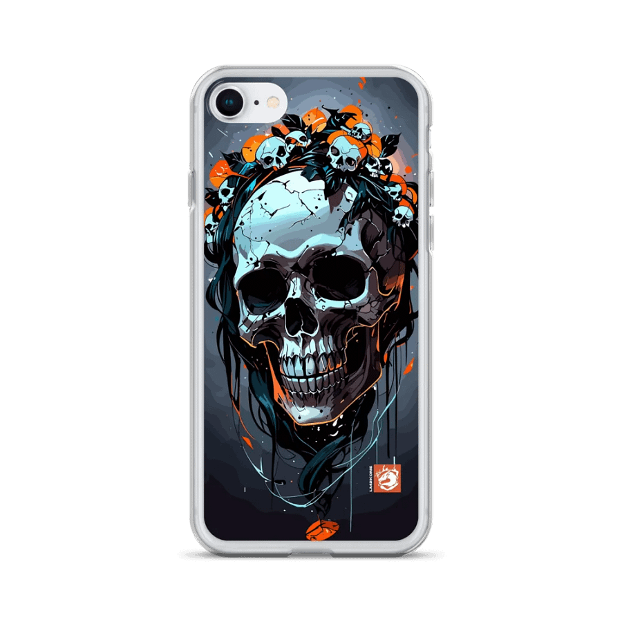 Dark Halloween Skull iPhone® Case product image (24)