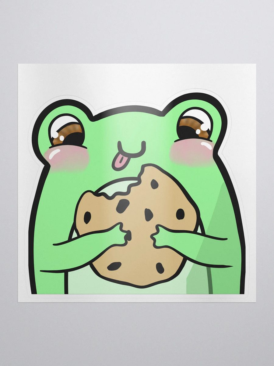 Frog Cookie Sticker product image (1)