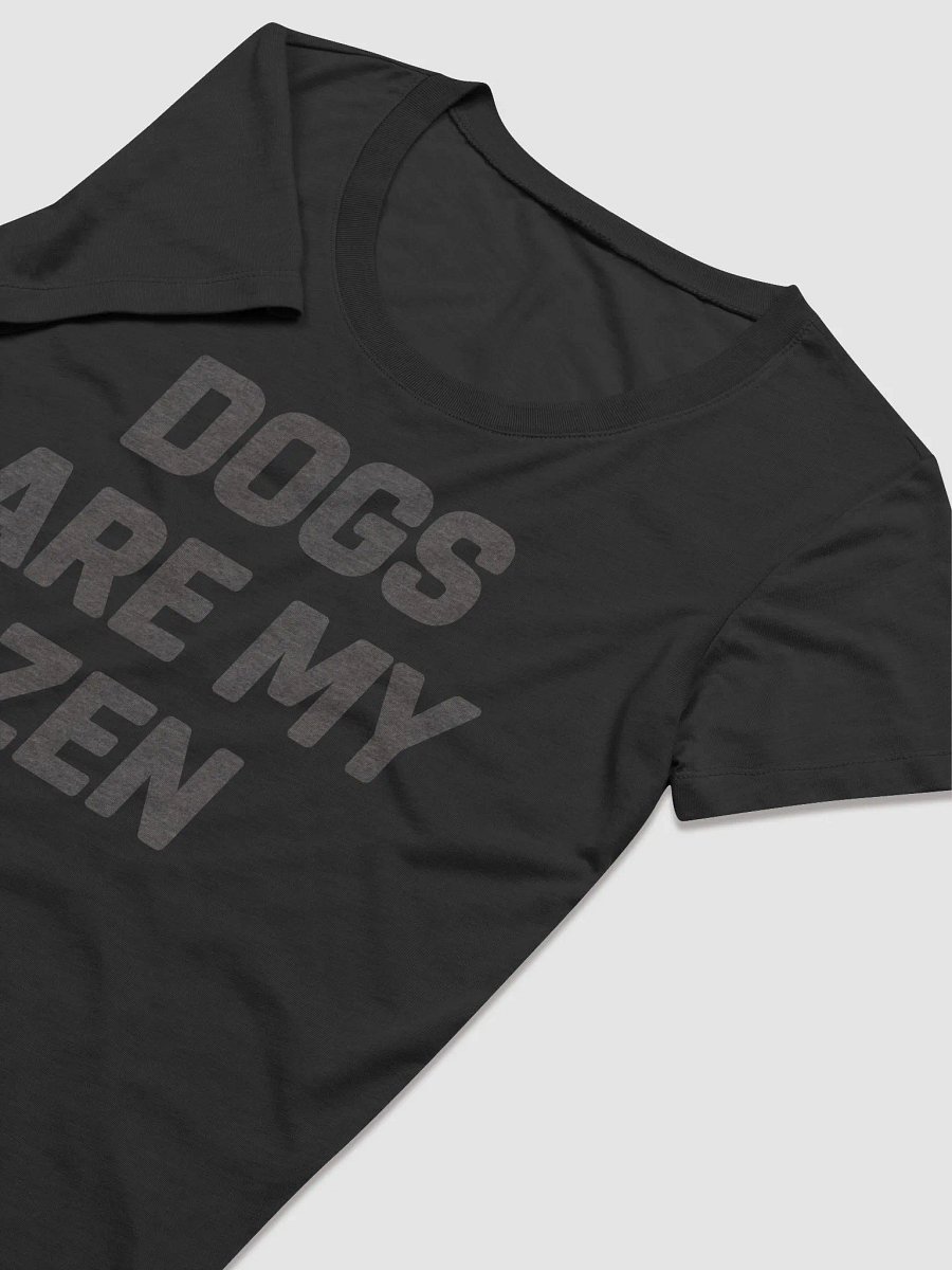 Dogs Are My Zen // Women's Slim Fit Triblend Tee product image (3)