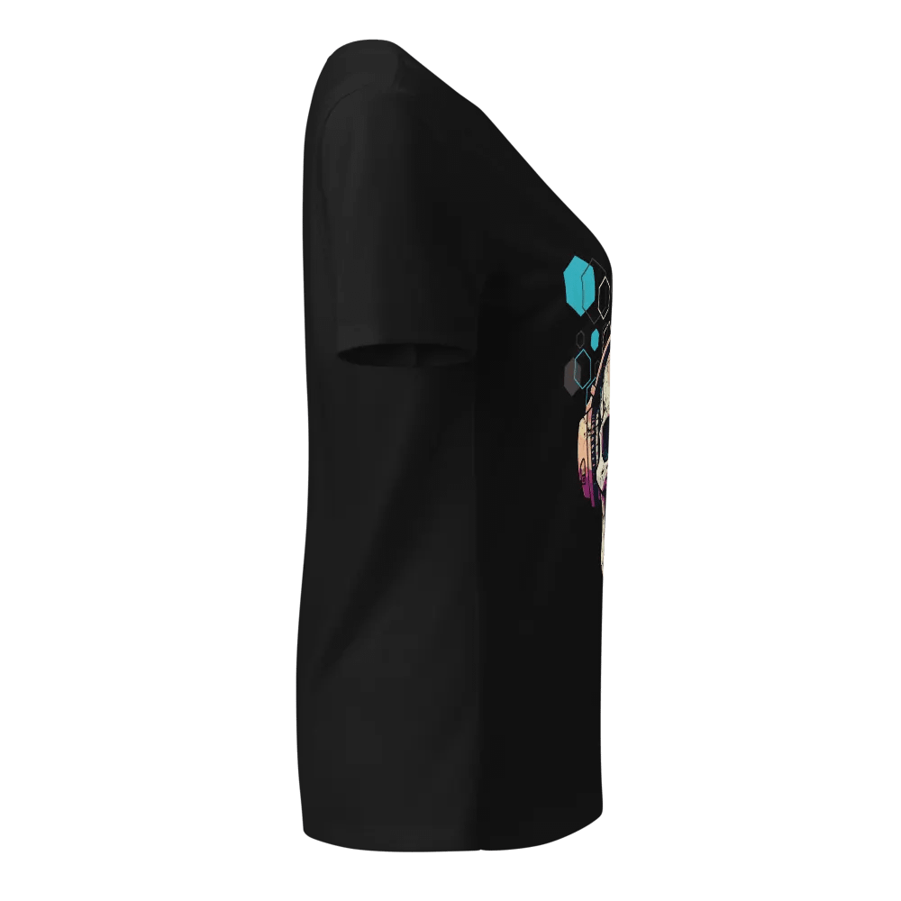 Groove Reaper Fitted V-Neck Tee product image (3)