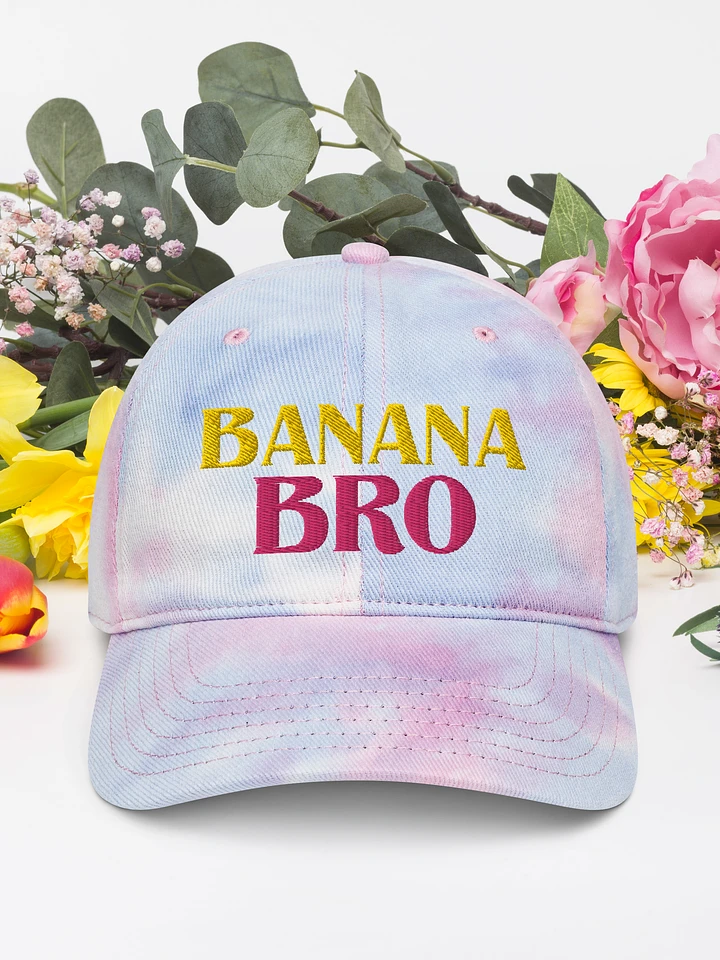 Banana Bro tie dye hat product image (1)