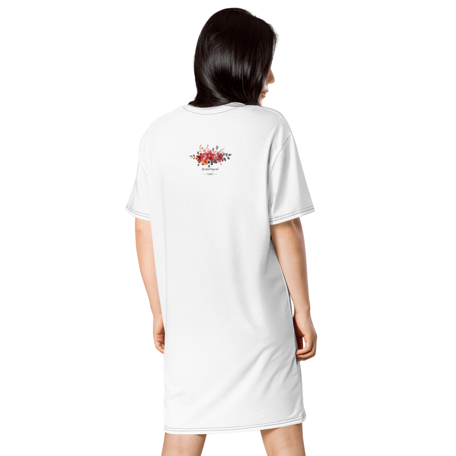 Bridal Squad 011 T-Shirt Dress Floral Bliss Theme product image (3)