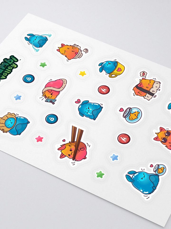 Atsu & Nami Sticker Sheet product image (2)