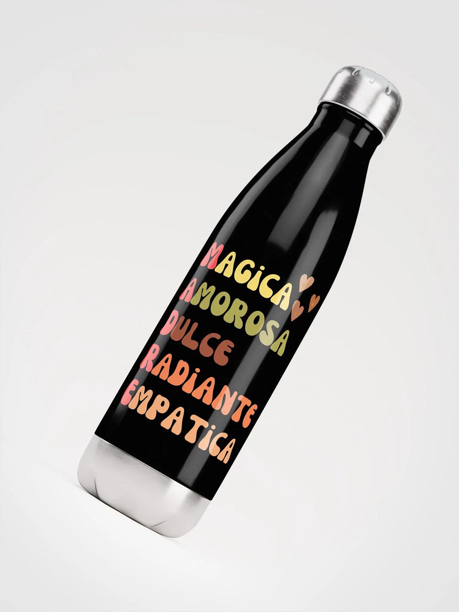 Mother’s day acrostic Boho Design steel water bottle product image (5)