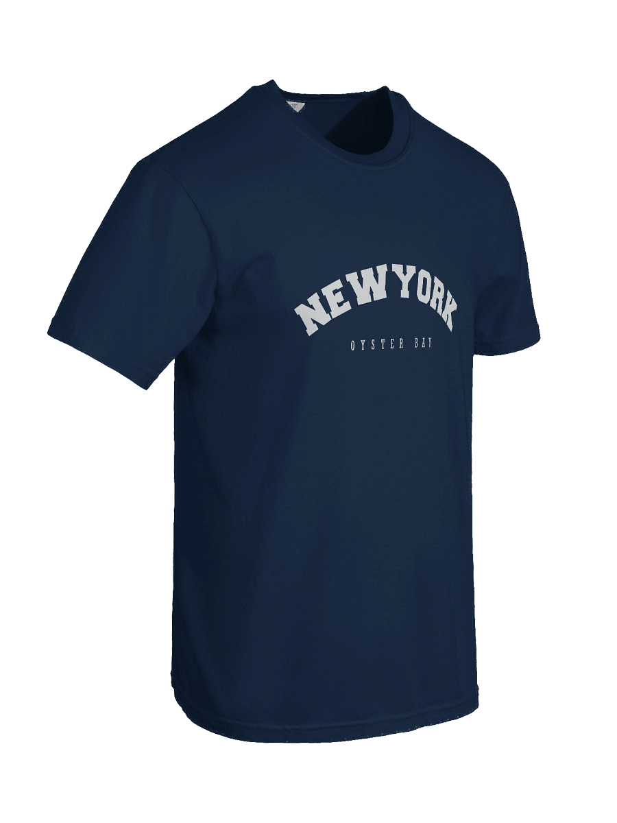 Black Islip New York T-Shirt – Classic NY Graphic Tee with USA Flag product image (16)