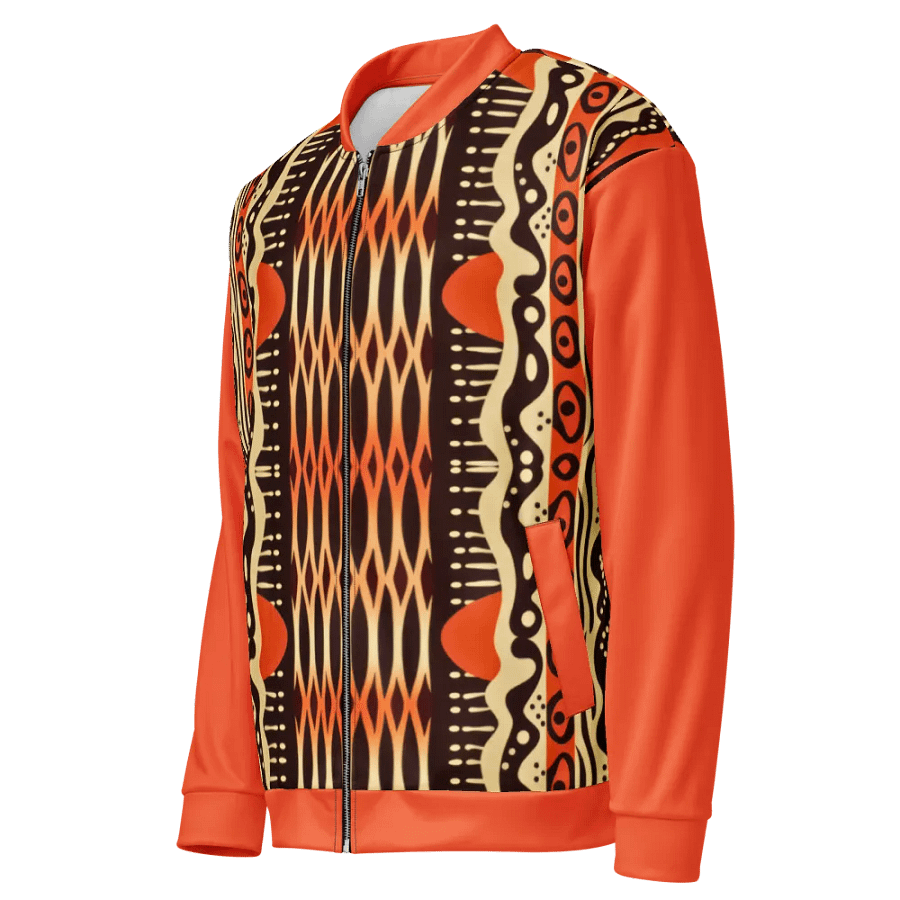 African Tribal Rhythms All-Over Bomber Jacket product image (4)