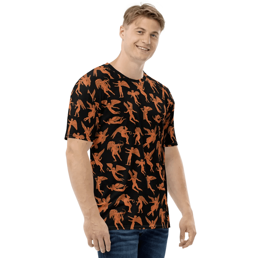 Erotes - red figure mens crew neck tee product image (4)