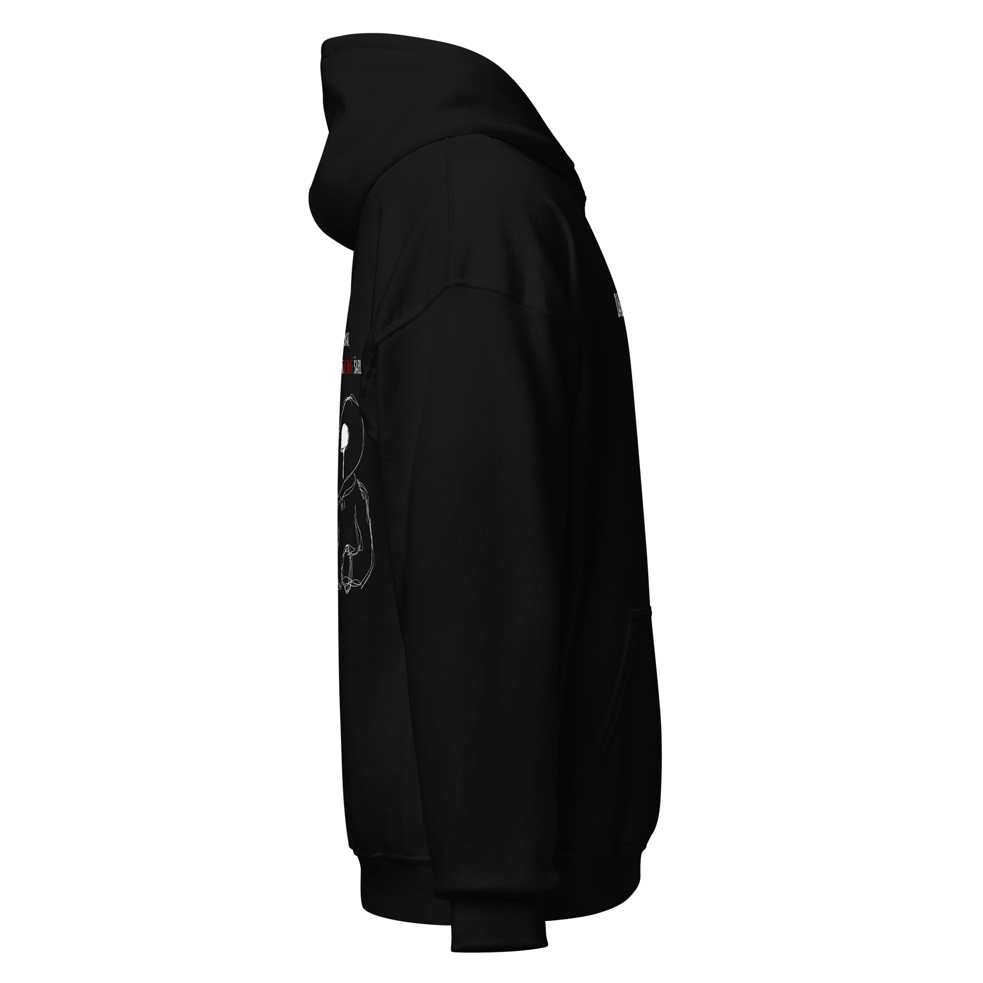 Blázni Black Hoodie product image (4)