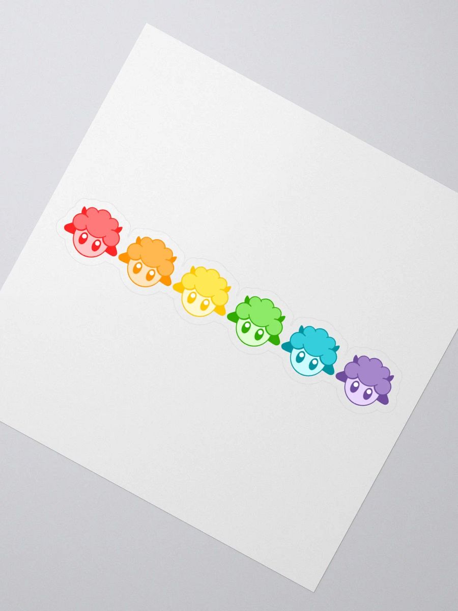 Rainbow Lamb Sticker product image (2)