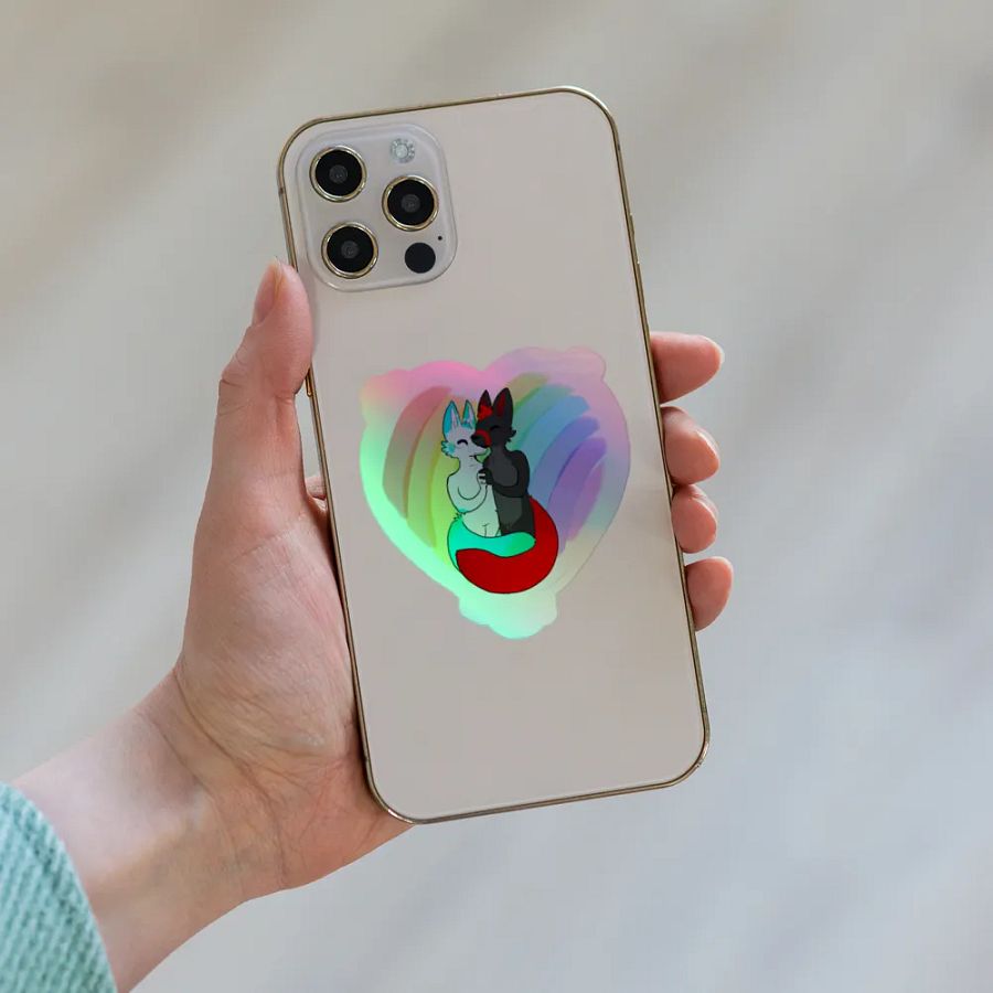 Fisk x Fury Pride Holographic Sticker product image (8)
