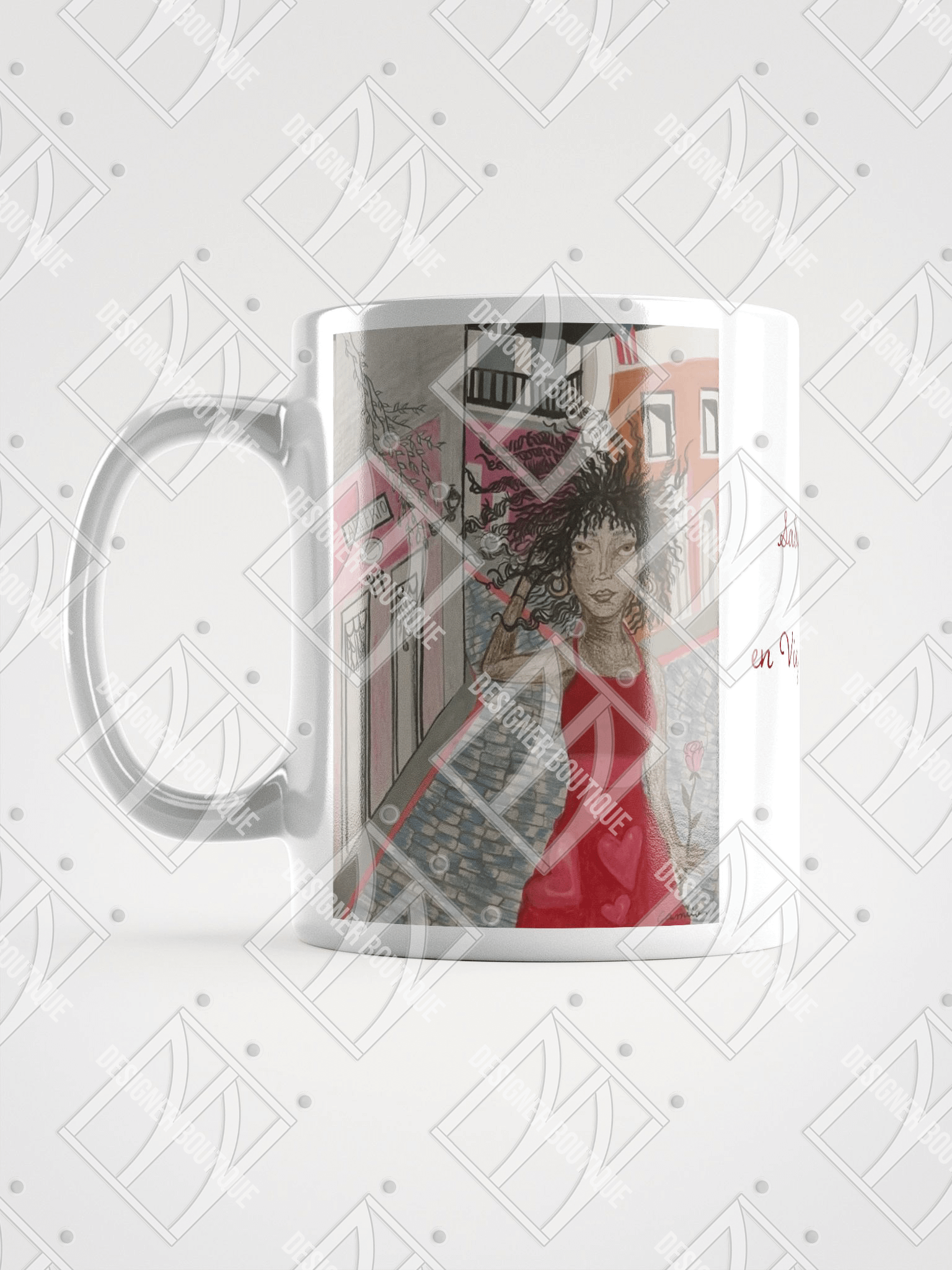 NN Designer Boutique x Camila Arraiza: Taza (Afro-Boricua) – Sabor a Amor y Café en el Viejo San Juan product image (7)