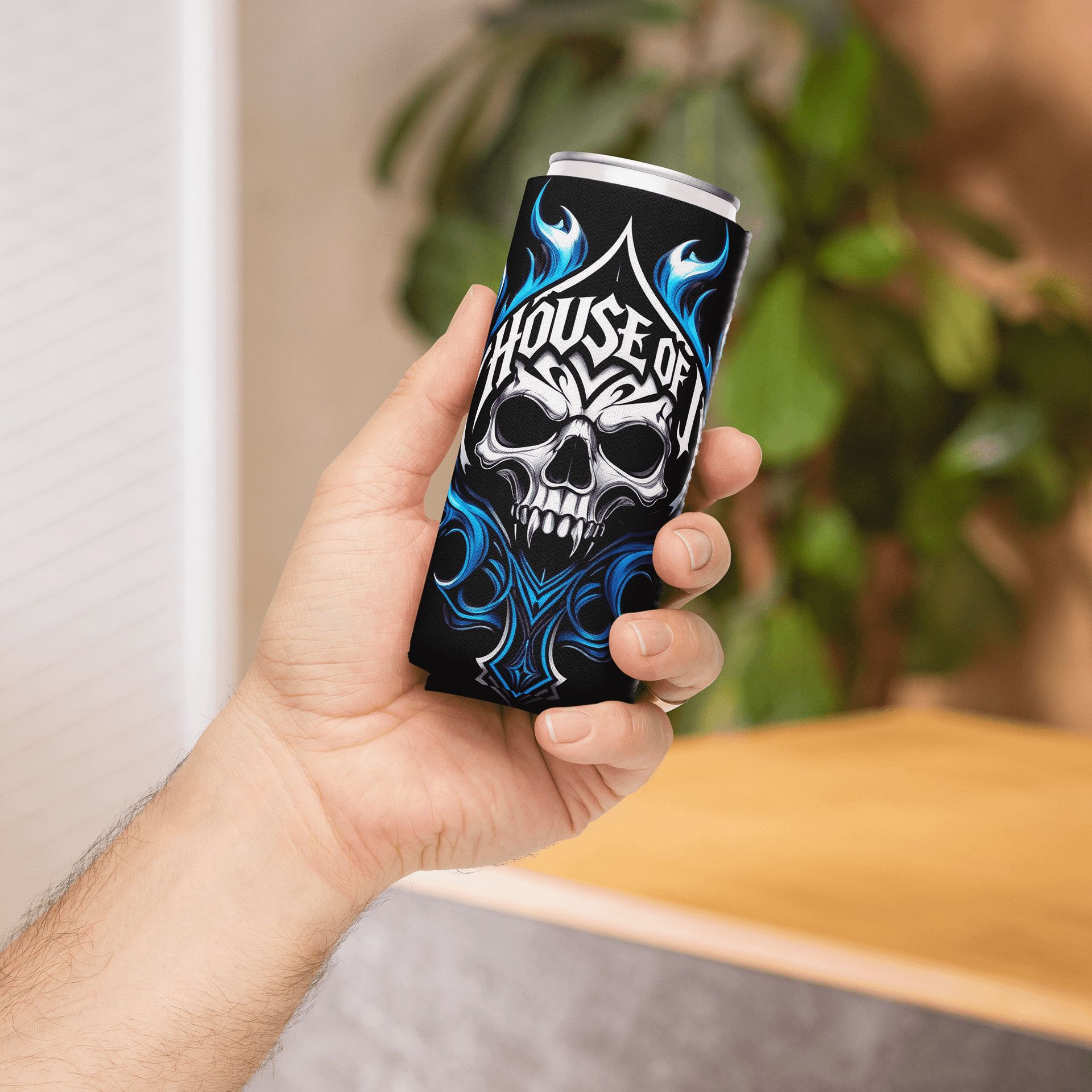 House of J Logo Can Cooler product image (13)