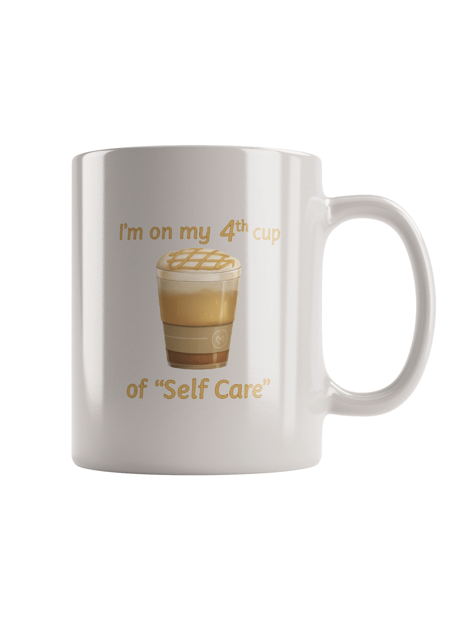 “4th Cup of Self Care” Mug product image (5)