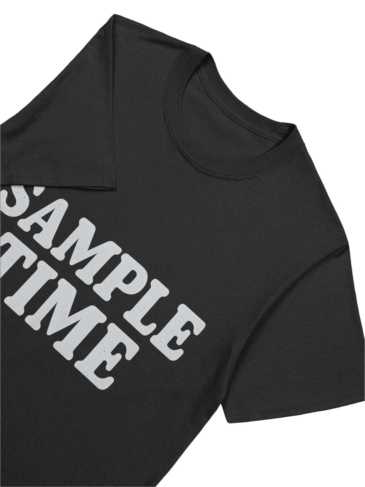 Bold Block Sample Time T-Shirt product image (55)