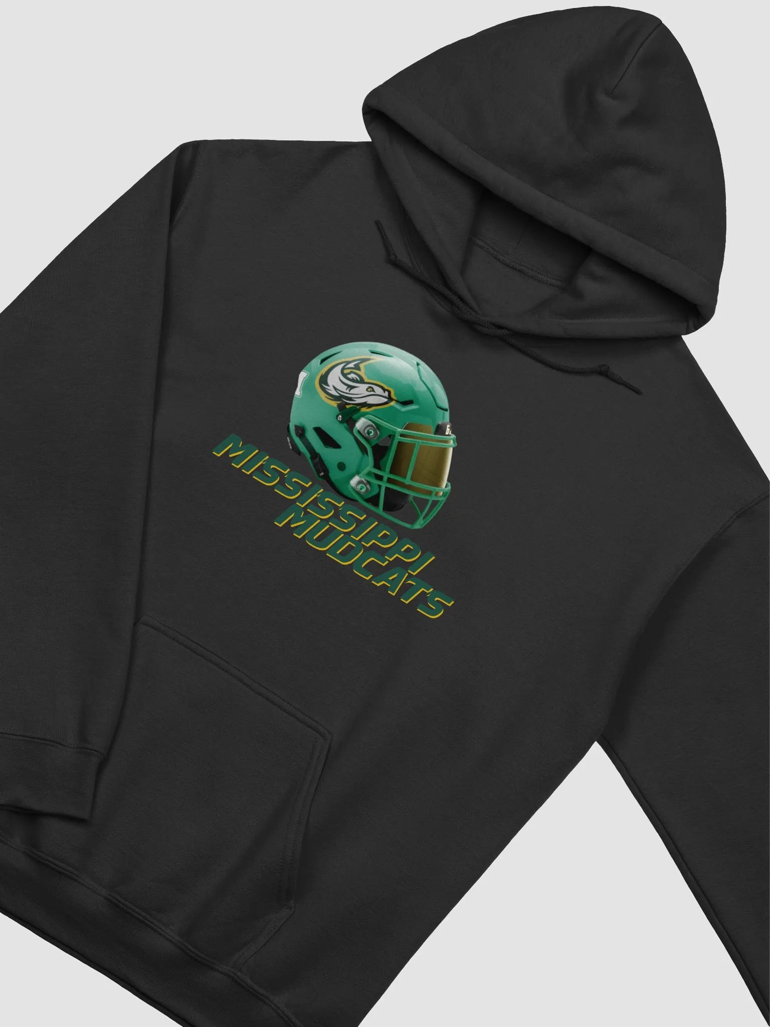 Mississippi Mudcats Helmet Hoodie by Gildan product image (9)