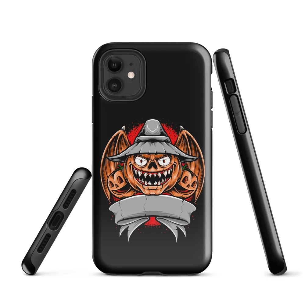 Wicked Jack-O'-Lantern iPhone® Tough Case: Spooky Protection with a Halloween Vibe product image (1)