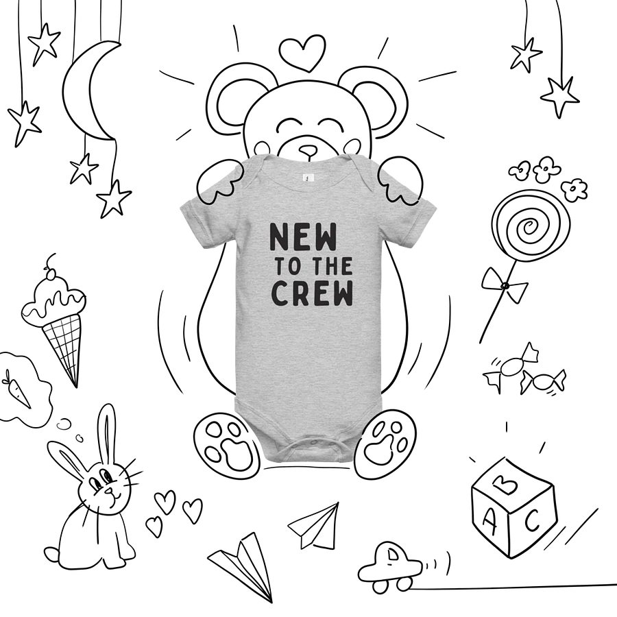 NEW TO THE CREW Baby Short Sleeve Onesie product image (7)