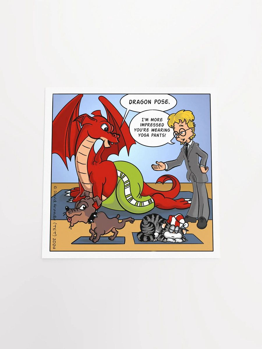 Yoga Pants - Resident Dragon Poster product image (11)
