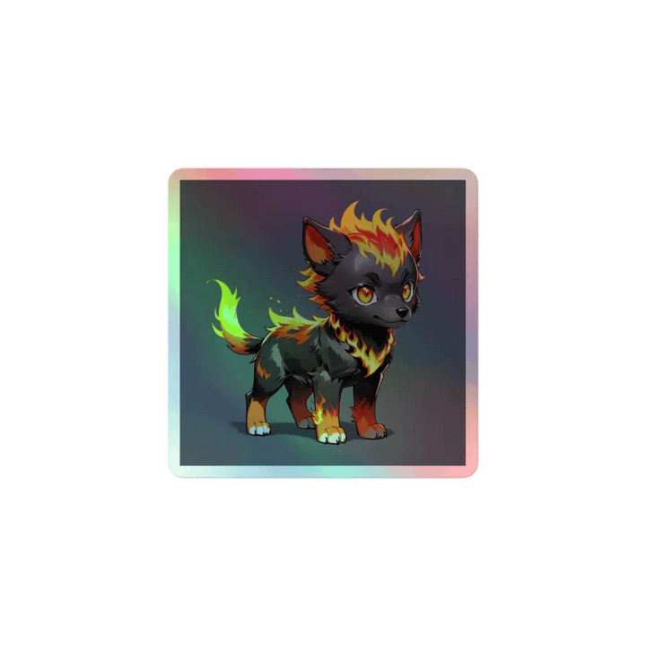 the golden scale clan pet holo sticker product image (1)