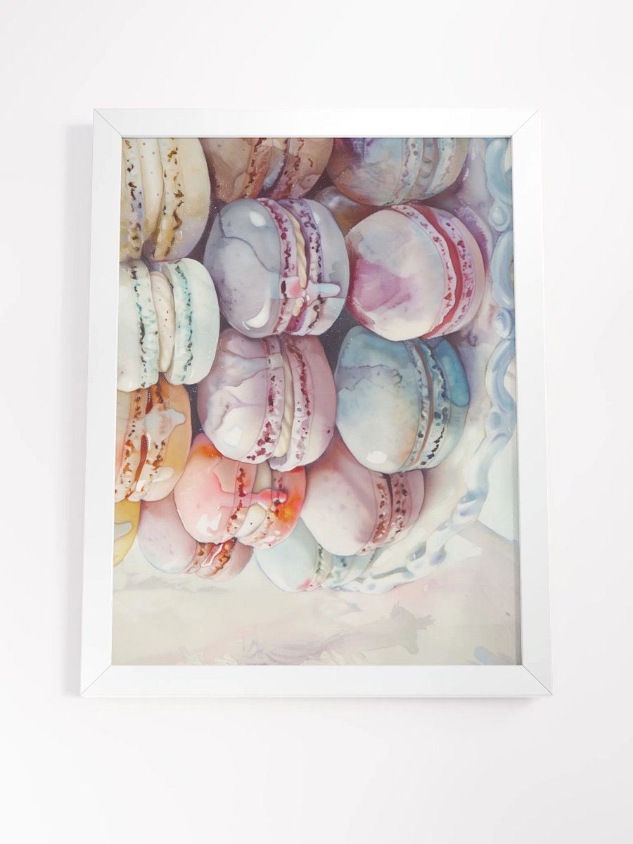 Pastel Macaron Delight Framed Poster product image (4)