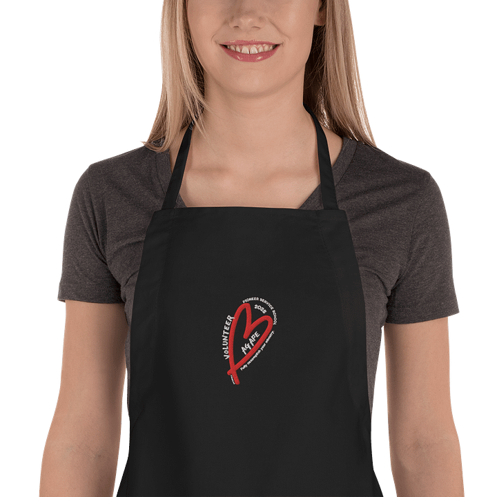 2025 Pioneer Service School | Agape | Volunteer Embroidered Serving Apron product image (1)
