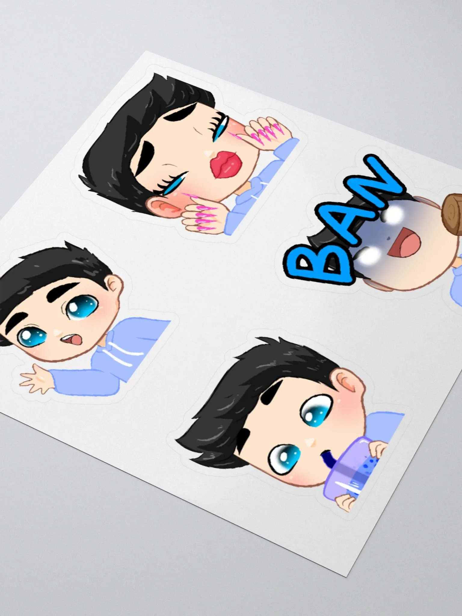 Twitch themed Stickers (4) product image (3)