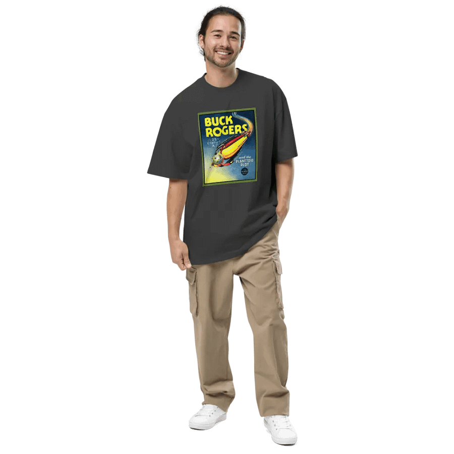 Retro-Futuristic Buck Rogers Adventure T-Shirt product image (3)