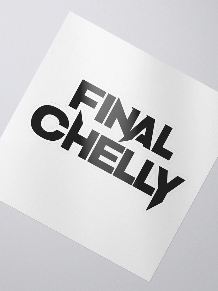 Final Chelly Logo Sticker product image (2)