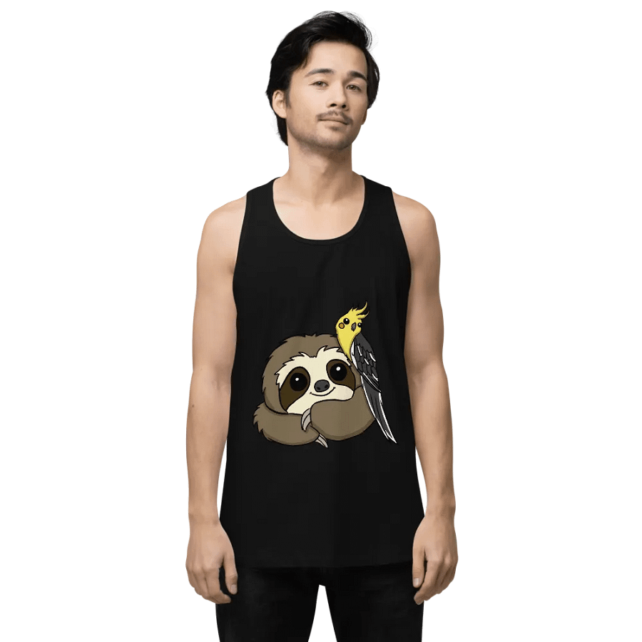 Mens Tank top - Cockatiel product image (8)
