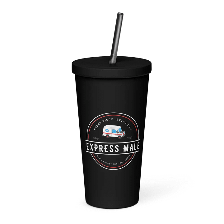Express Male LOGO Delivery Tumbler - BLACK product image (1)