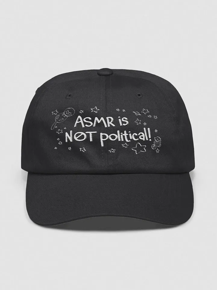 "ASMR is NOT political!" Hat product image (1)