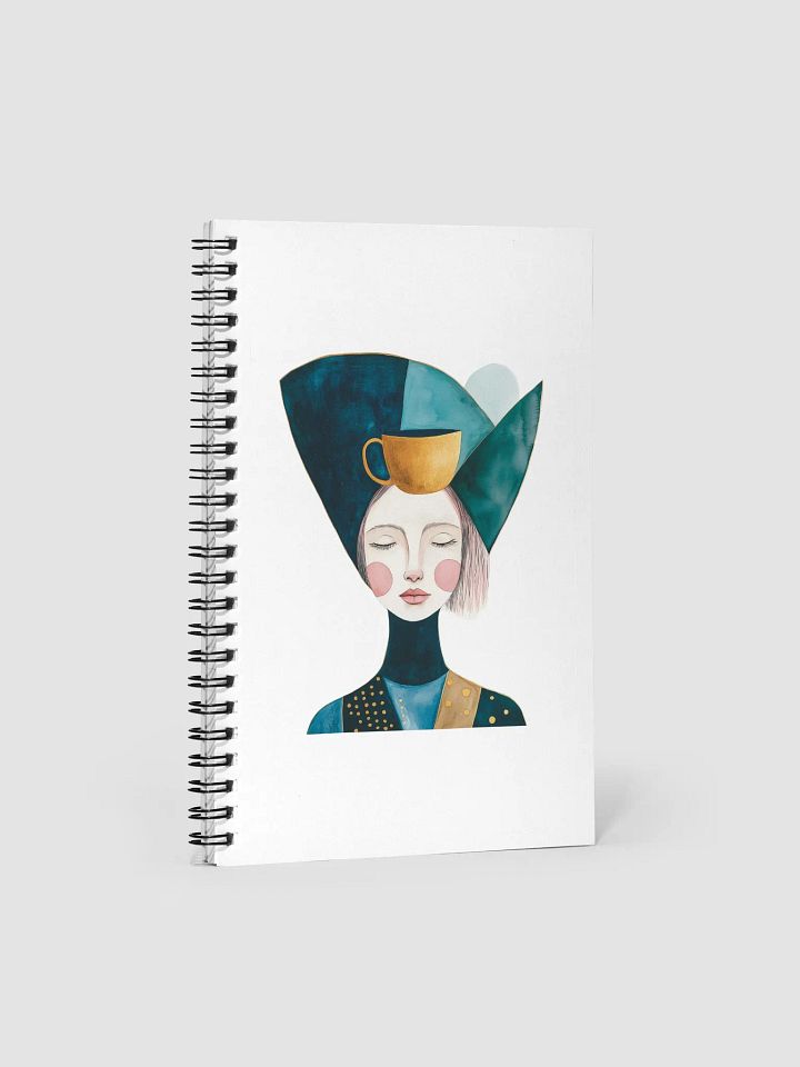 Golden Halo Stylized Notebook product image (1)