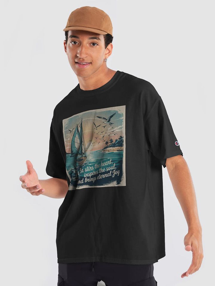 Sunset Sailboat T-Shirt product image (1)