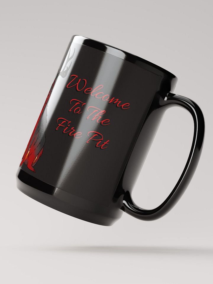 Welcome To The Fire Pit Black Mug product image (2)