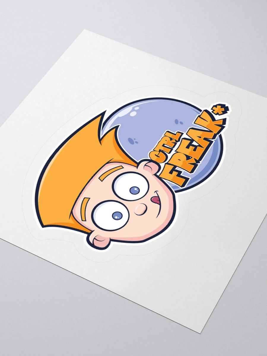 CTRL Freak Gamer Sticker – Funny Retro Video Game Decal product image (7)
