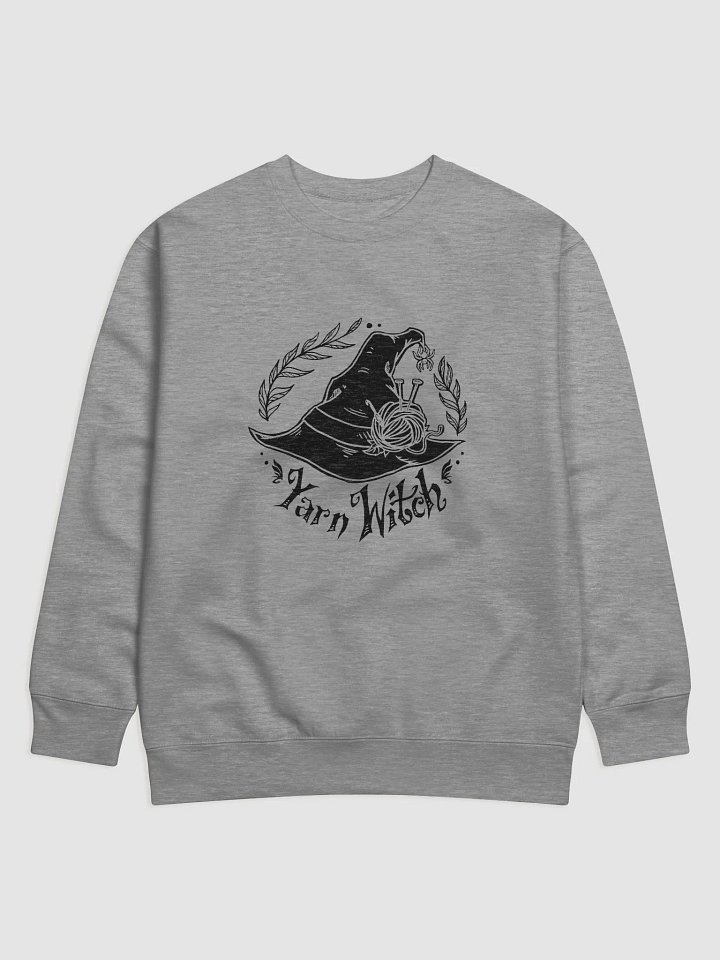Cotton Heritage Premium Sweater - Yarn Witch Logo product image (1)
