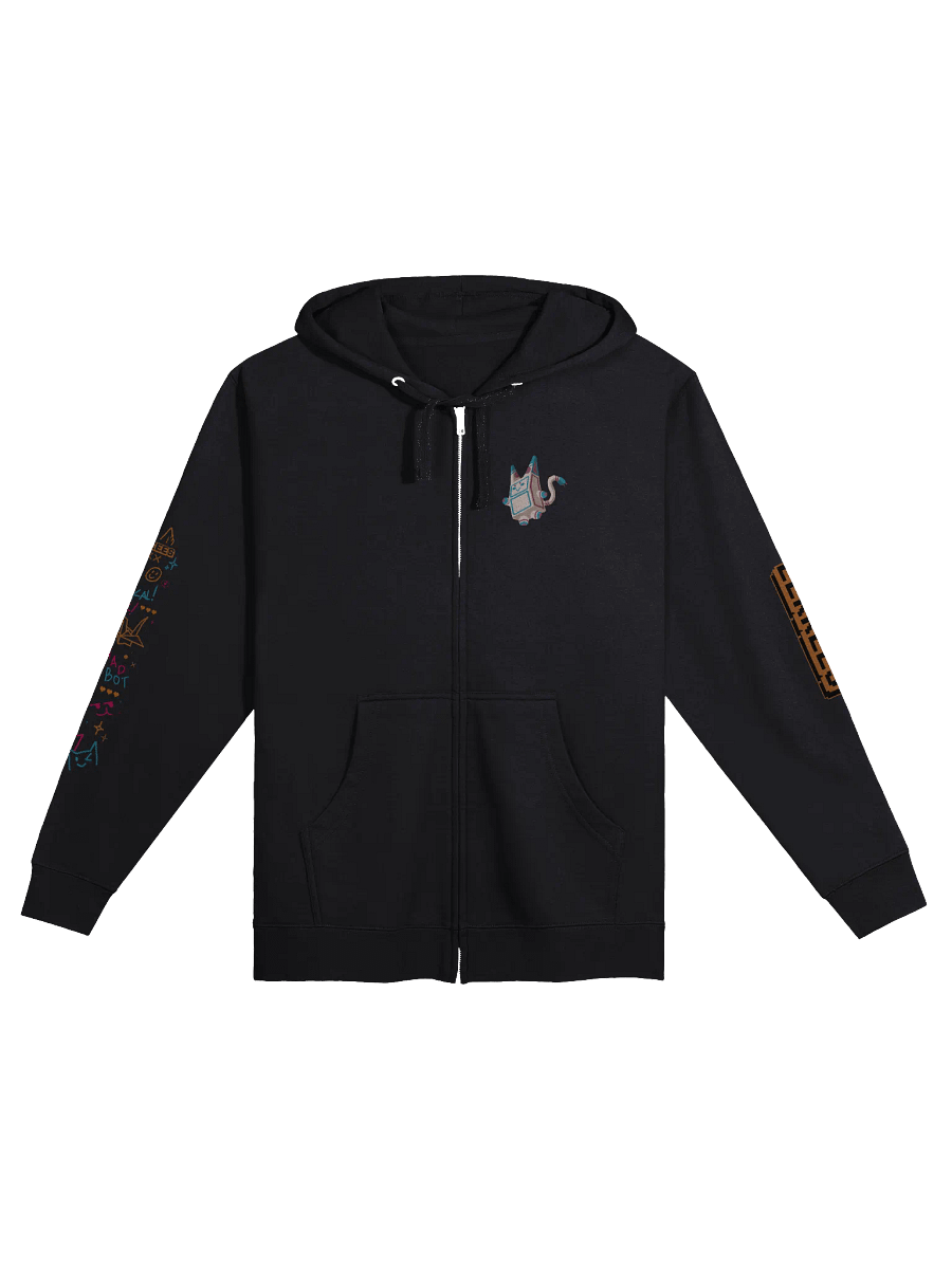 "V 1.00" ZIP HOODIE product image (1)