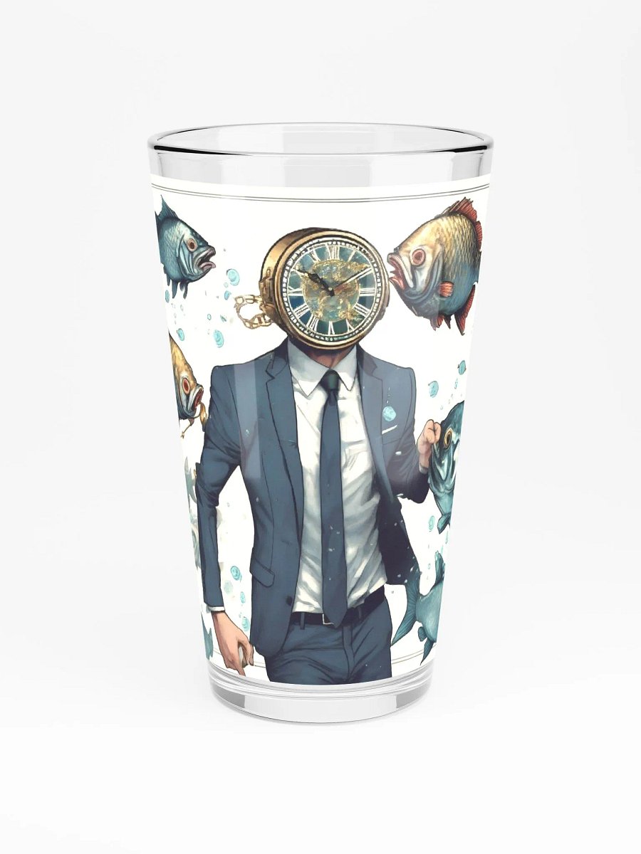 Timeless Fishfight Pint Glass product image (3)