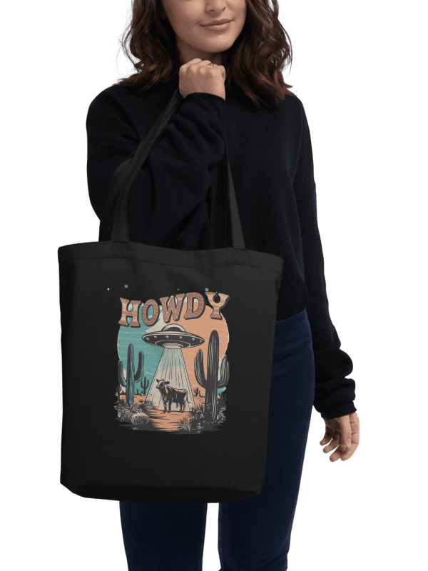 "Howdy-UFO" Black Bag product image (2)