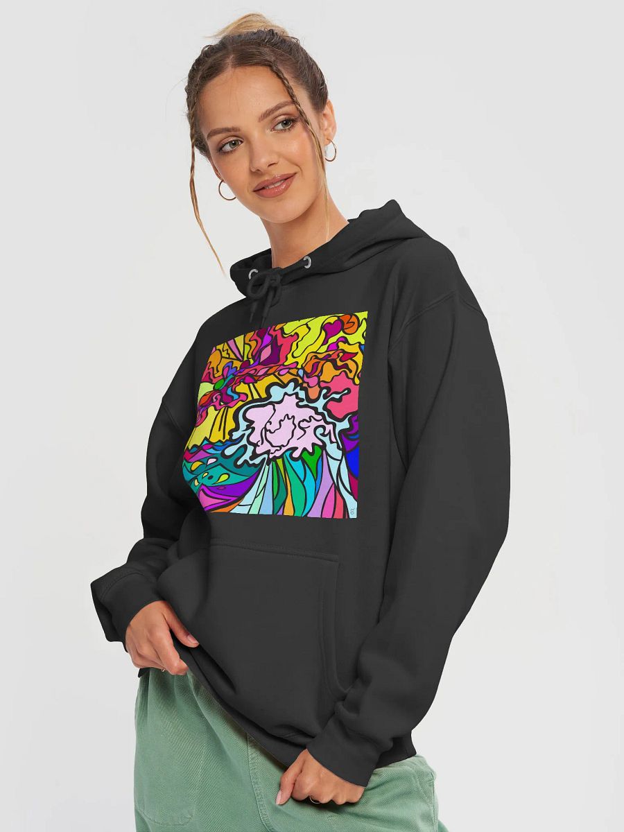 Cozy Comfort Unisex Premium Hoodie - Wave at Sunset product image (17)