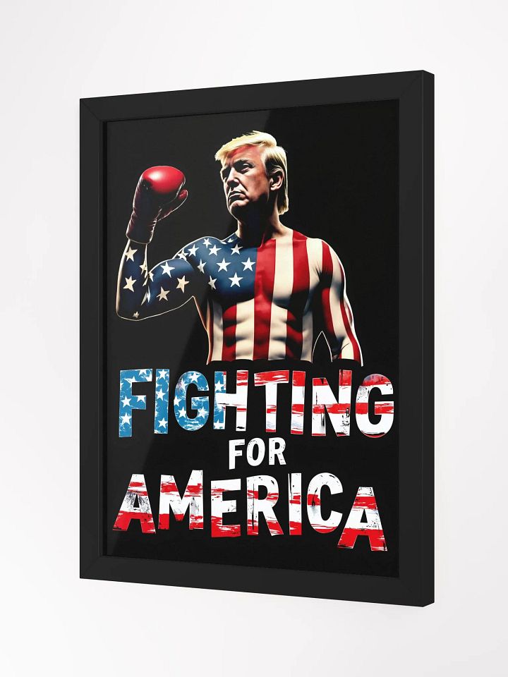 Framed Art: Trump, Fighting for America product image (16)