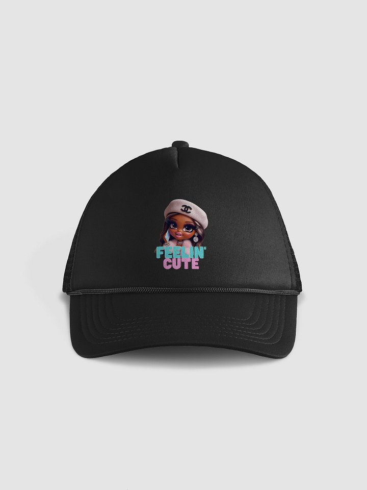 Feelin' Cute Foam Trucker Hat product image (1)