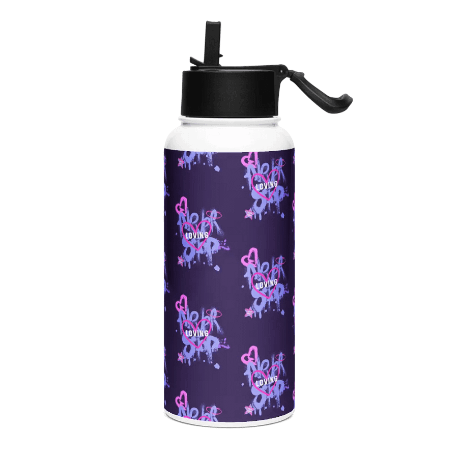 Never Stop Loving Water Bottle product image (3)