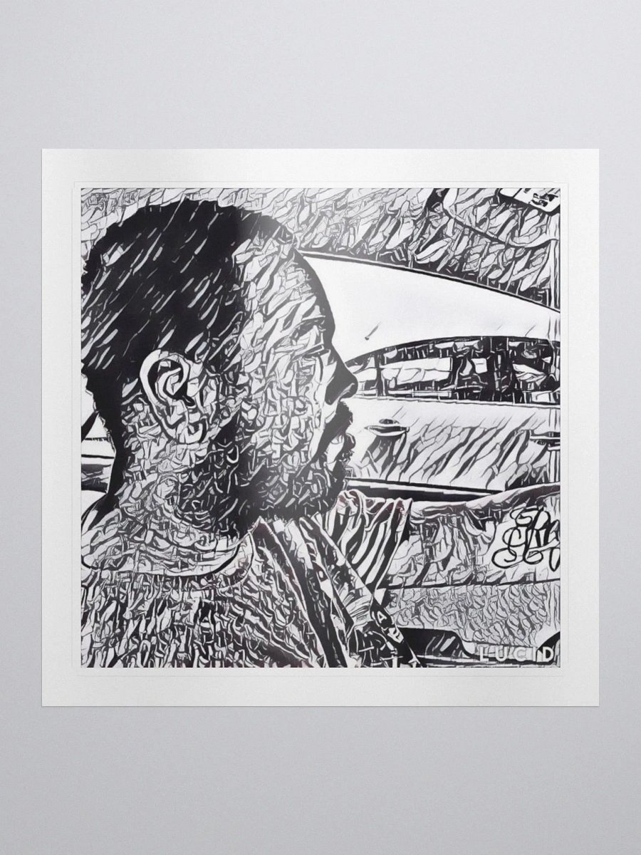 Morris Hayes Jr Portrait 4 Sticker product image (1)