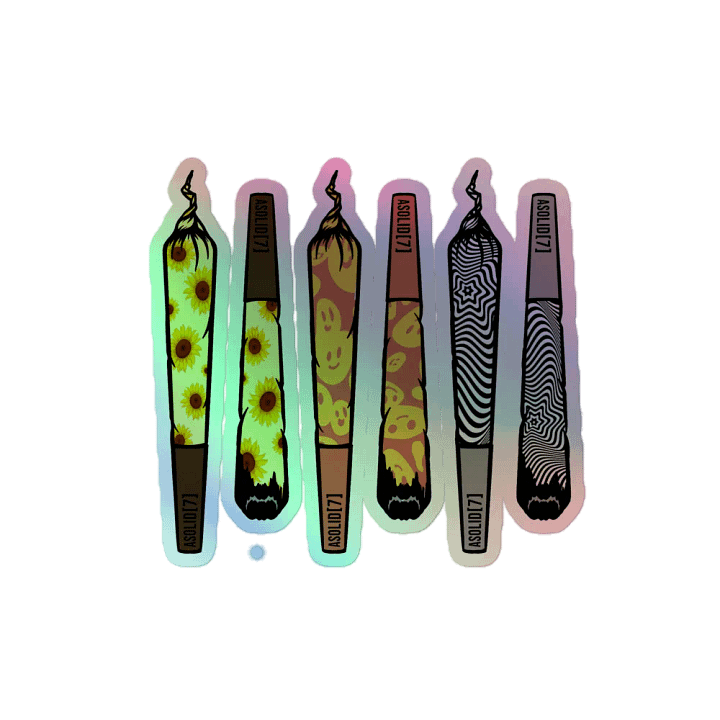 ASolid[7] Holographic Joint Stickers (Lit & Unlit Duo) - Version 1 product image (2)