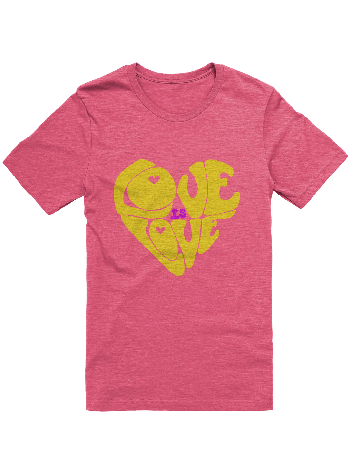 Intersex Love is Love big print tee product image (1)