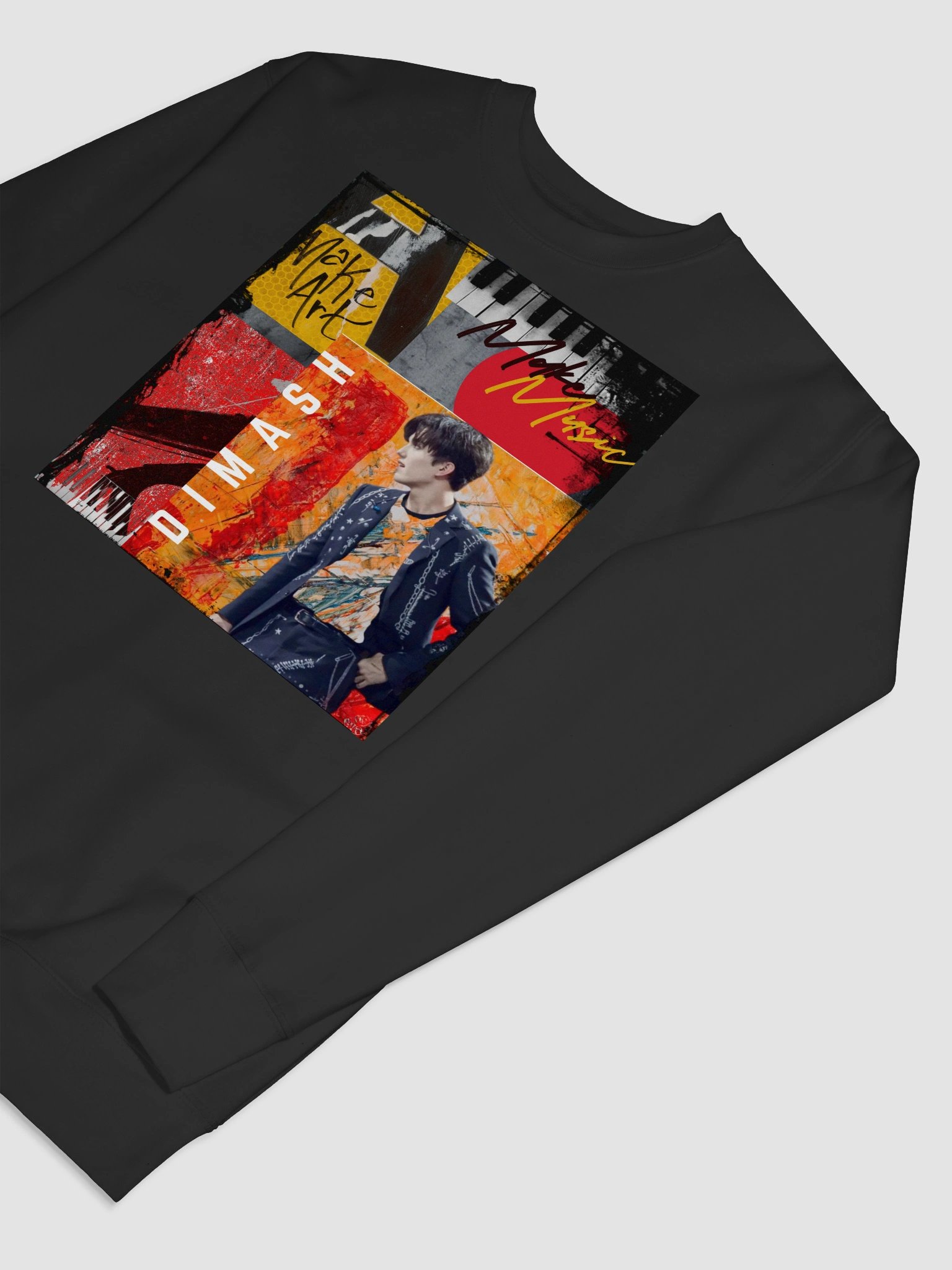 Kazakhstan Singer Sweatshirt Premium Cotton Heritage Sweatshirt product image (14)