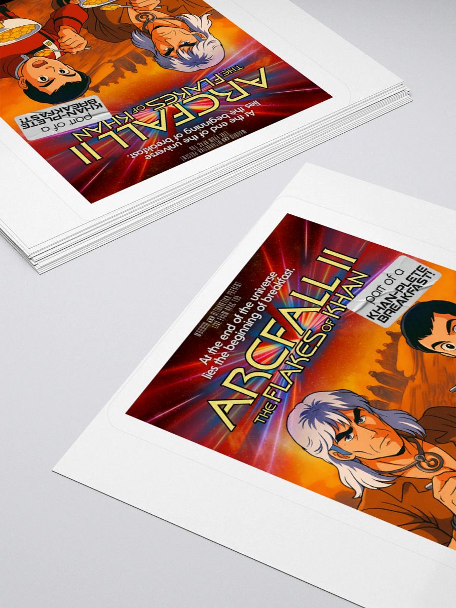 Arcfall II: The Flakes of Kahn poster sticker product image (10)