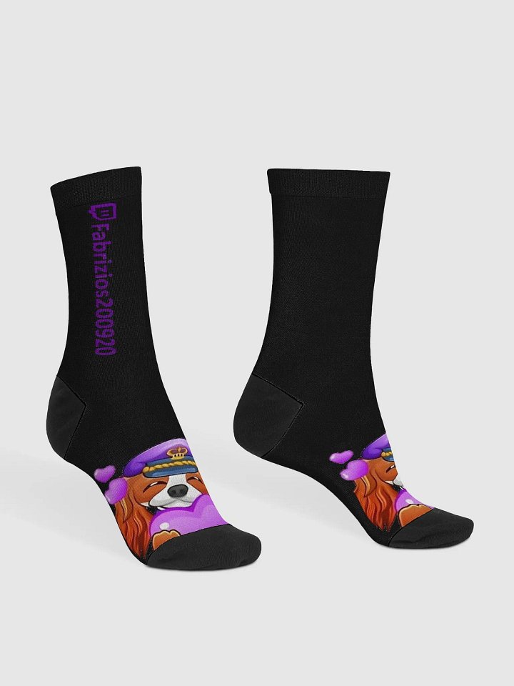 Royal Dog Duo Crew Socks product image (2)