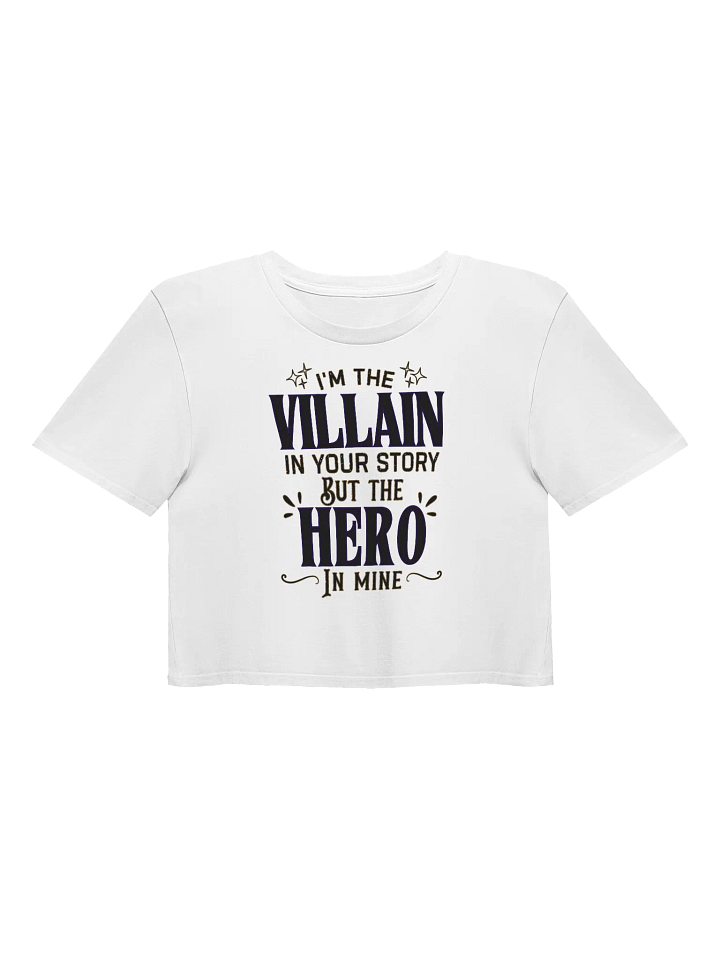 Villain vs. Hero Women's Crop Top product image (1)